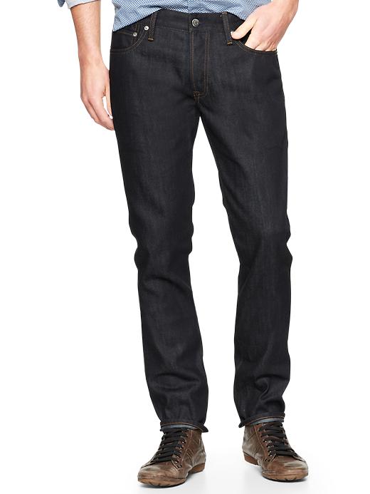 Image number 1 showing, 1969 authentic skinny fit jeans (resin rinse)