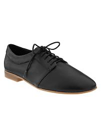 Lace-up oxfords