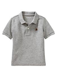 Piqué knit polo