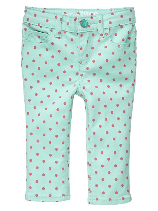 Image number 6 showing, Colored dot skimmer jeans