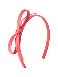 Loop bow headband
