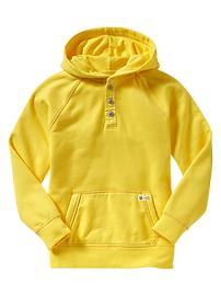 Henley raglan hoodie