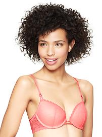 Enchanted lace plunge demi bra