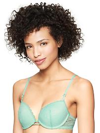 Enchanted lace plunge demi bra