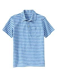Mini-stripe polo