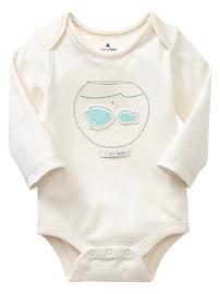 Mommy and daddy fish bodysuit