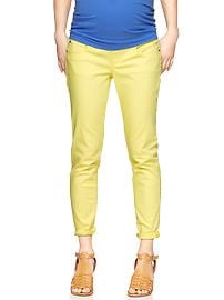 1969 demi panel legging skimmer jeans