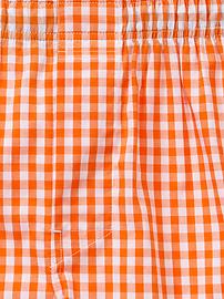 Gingham boxers