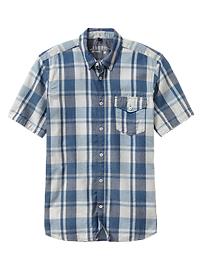 1969 plaid utility shirt