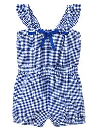 Gingham romper