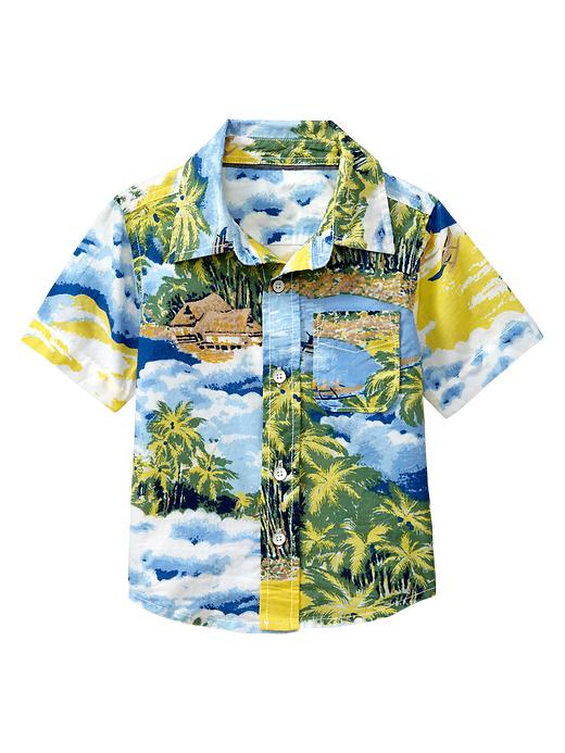 View large product image 1 of 1. Tropical shirt