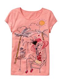Summer graphic T