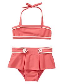 Piped two-piece