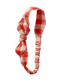 Printed tie headband
