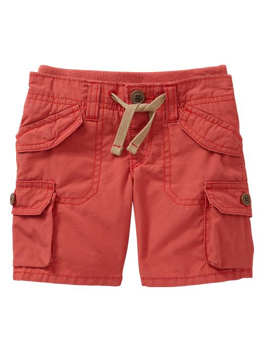 Image number 3 showing, Knit-waist cargo shorts