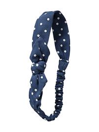 Printed tie headband