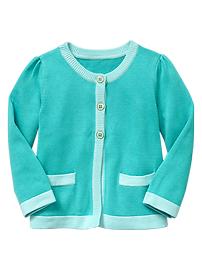 Gold button cardigan