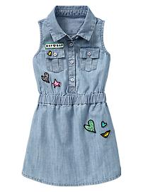 Diane von Furstenberg &hearts; babyGap chambray shirtdress