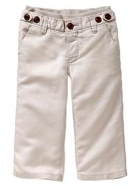 Adjustable linen pants