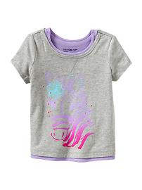 2-in-1 graphic T