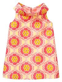 Poplin shift dress