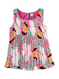 Diane von Furstenberg &hearts; GapKids pleated tank