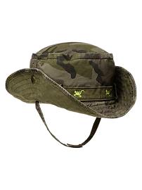 Cargo camo sun hat