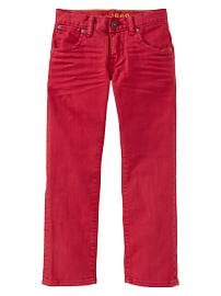 1969 red straight jeans