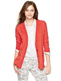 V-neck cardigan