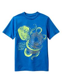 Summer sport graphic T