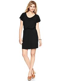 Flutter-sleeve dress