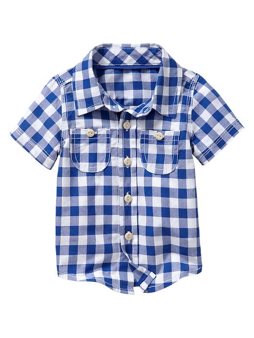 View large product image 1 of 1. Gingham shirt