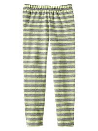 Cropped printed leggings