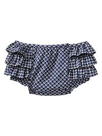 Printed ruffle bloomers