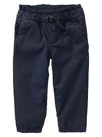 Poplin pants