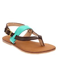 Diane von Furstenberg &hearts; babyGap colorblock sandals