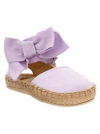 Bow espadrilles