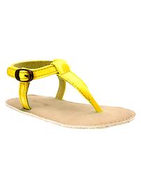 Neon thong sandals