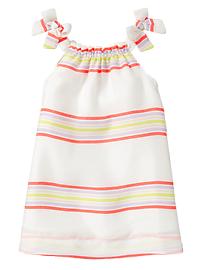 Striped bow dress