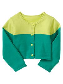 Colorblock cardigan