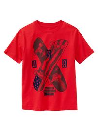 All-American graphic T
