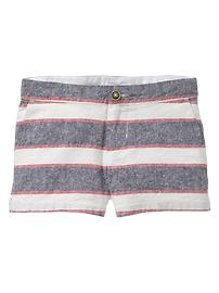 Nautical striped shorts
