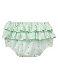 Dot ruffled bloomers