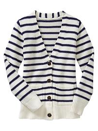 Striped cardigan