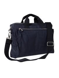 Soft canvas briefcase