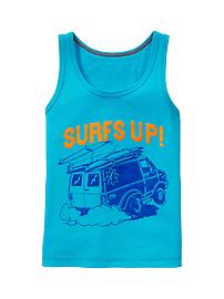 Surf graphic tank