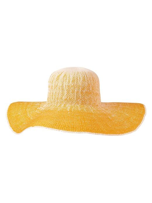 View large product image 1 of 1. Ombre floppy hat