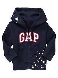 Arch logo star hoodie