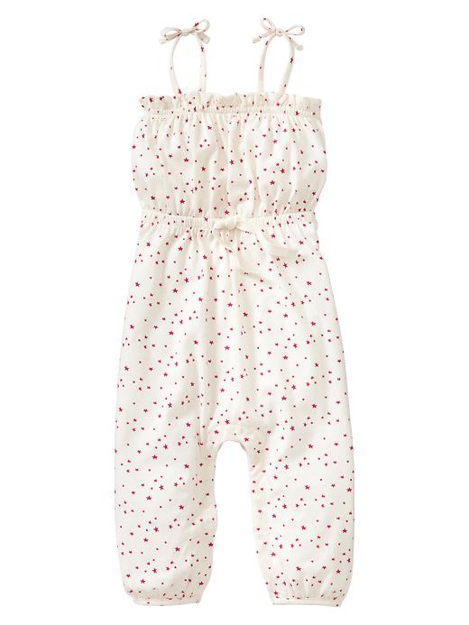 View large product image 1 of 1. Star print one-piece