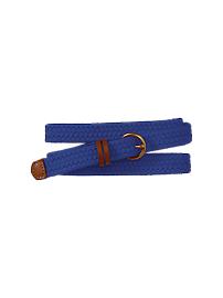 Braided rope belt